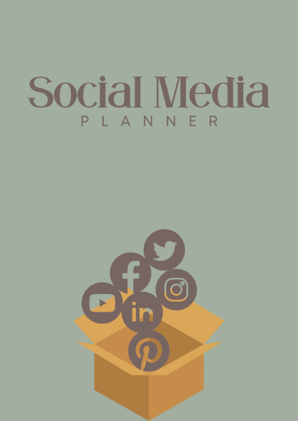 Social Media Planner Cover Page USL